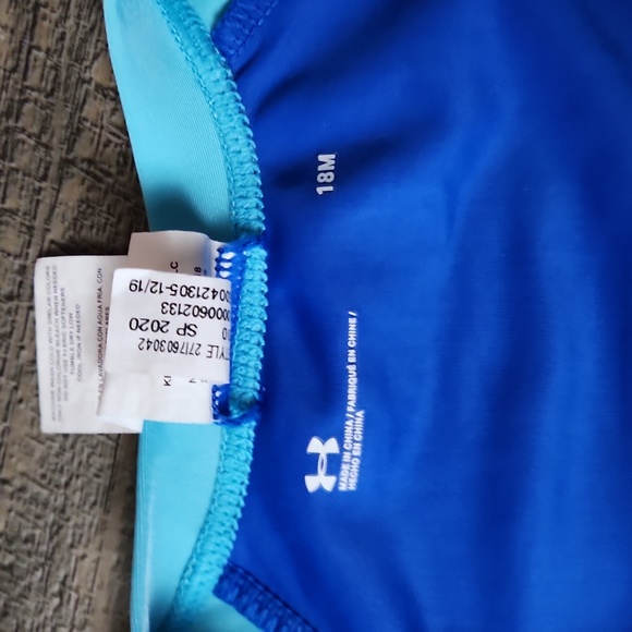 Baby Toddler Swim LOT Under Armour Swim Suit Carter's Swim Top Handmade Shorts - Picture 6 of 12